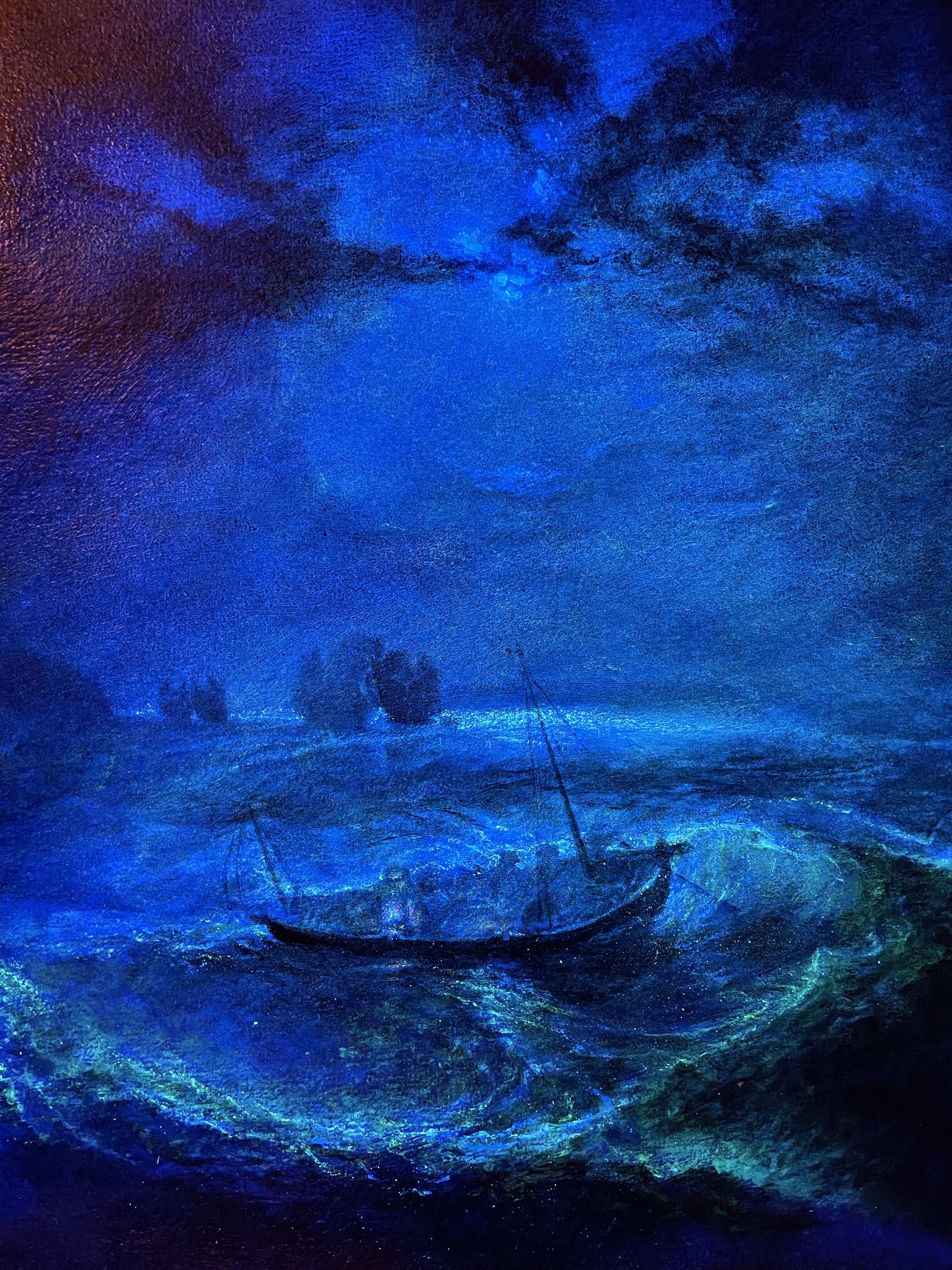 Œuvre Fisherman at the sea 2022 — Au coeur de l'exécution