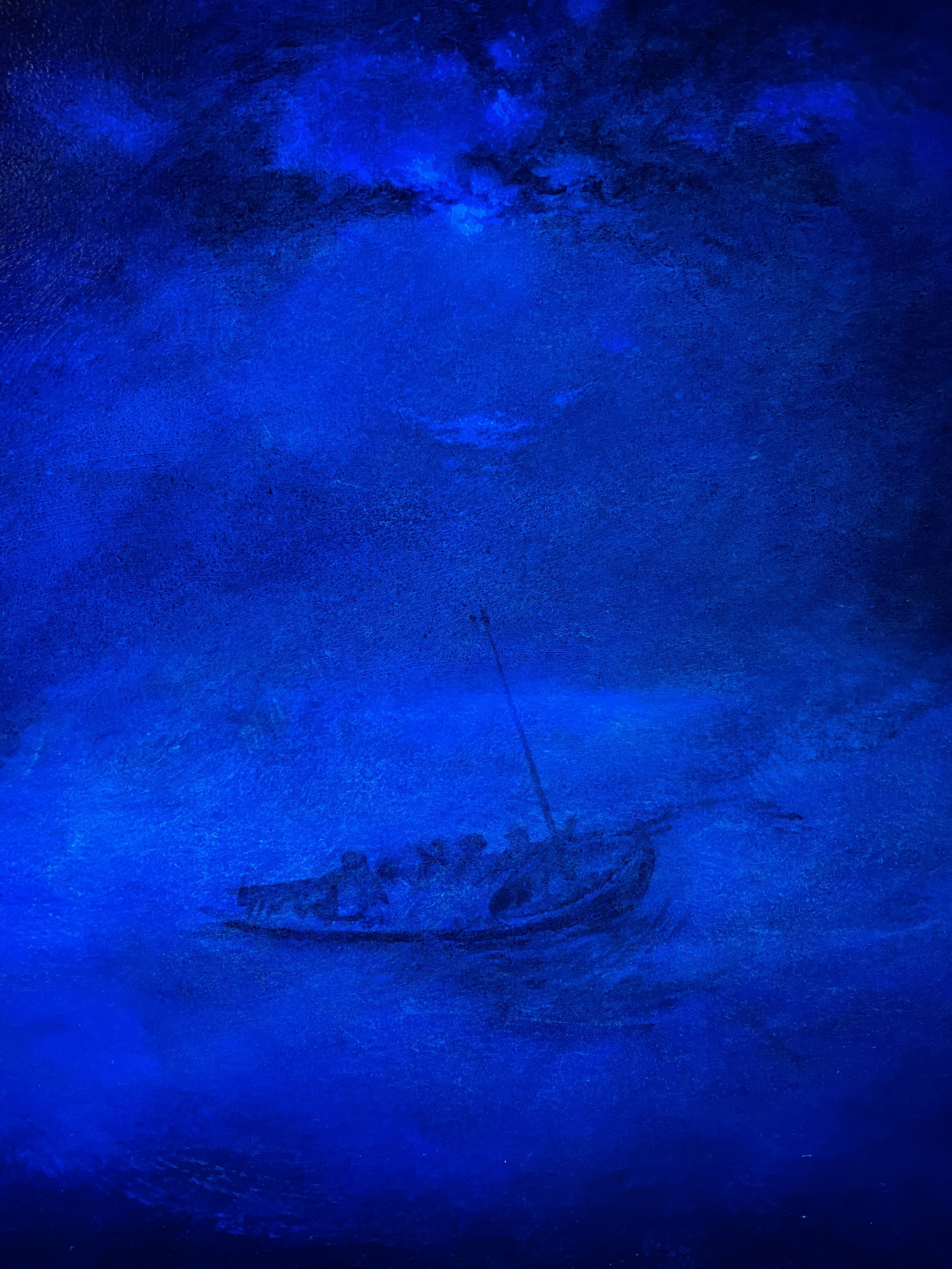 Œuvre Fisherman at the sea 2022 — Au coeur de l'exécution