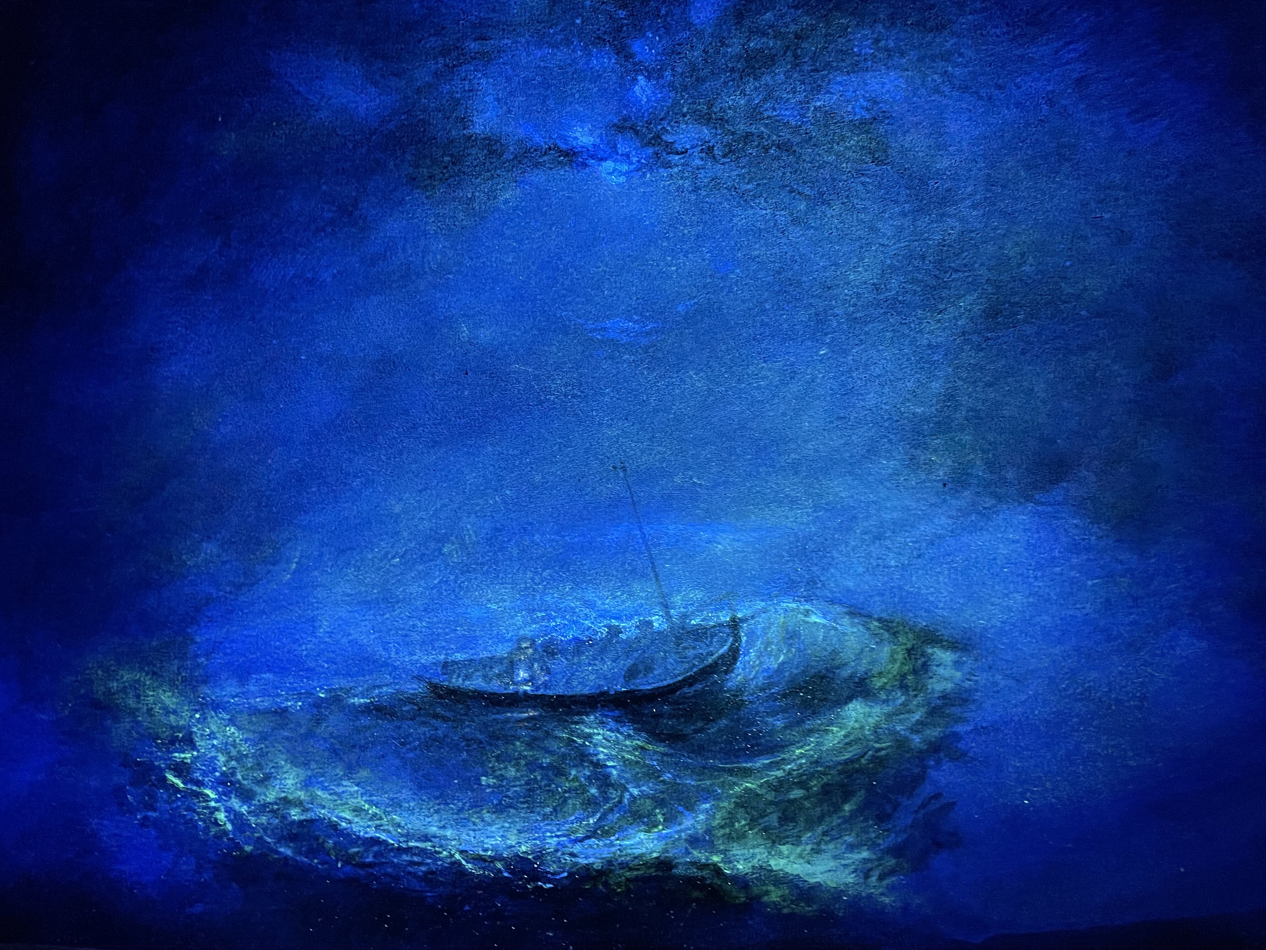 Œuvre Fisherman at the sea 2022 — Au coeur de l'exécution