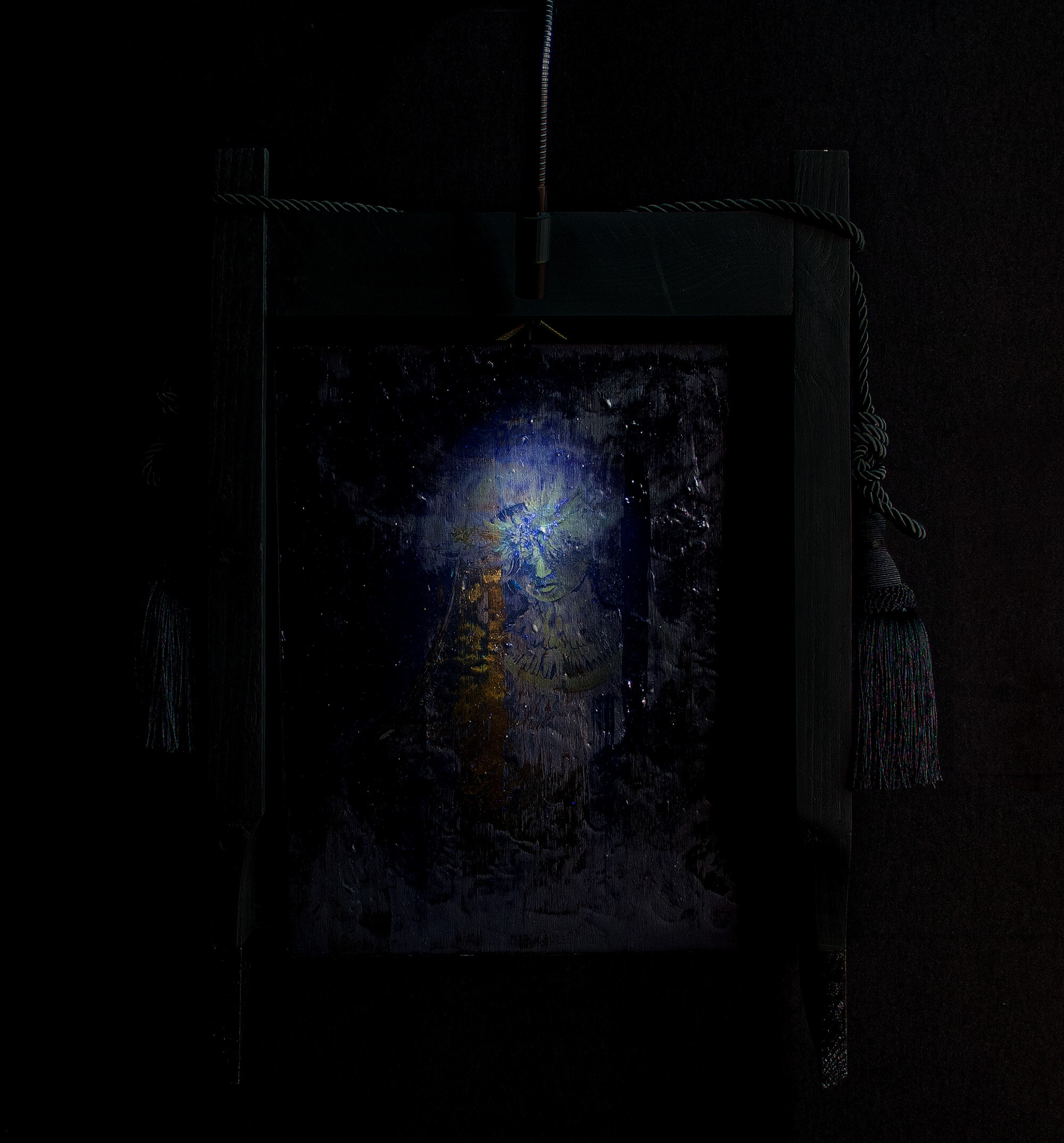 Œuvre Vierge noire du Manoirs 2020 — Dans de sa chapelle