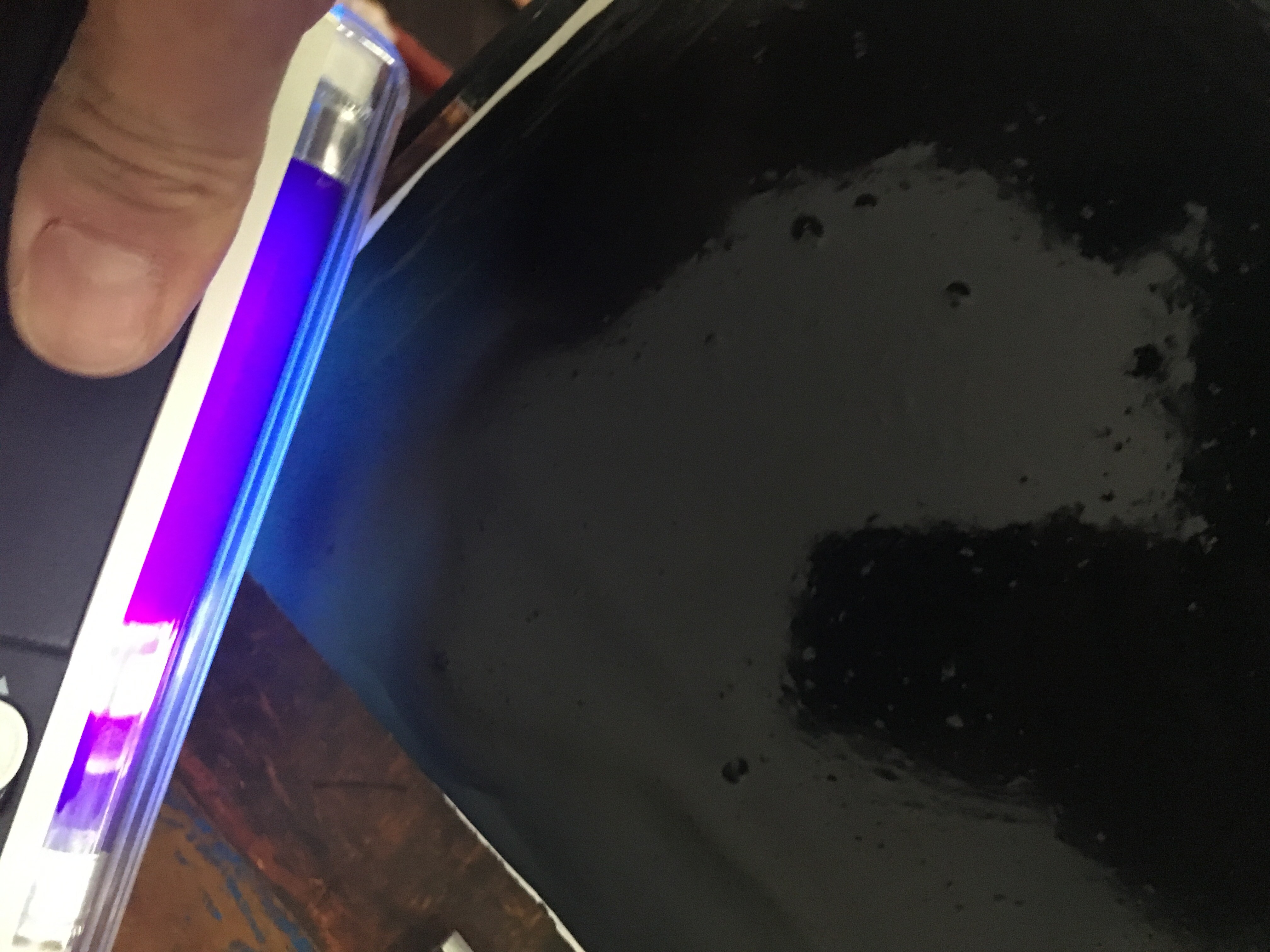 Œuvre Vierge noire du Manoirs 2020 — Matière noire