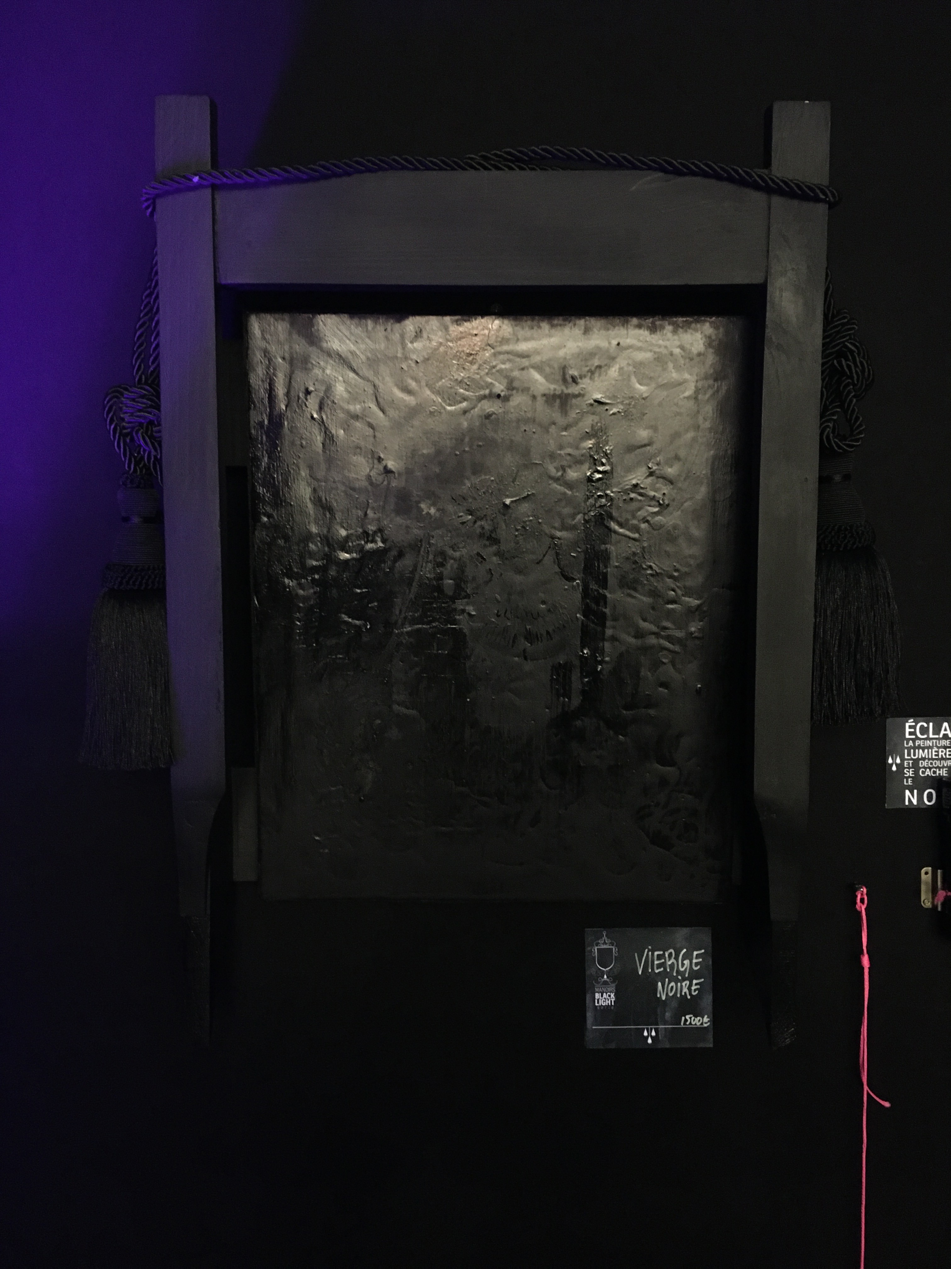 Œuvre Vierge noire du Manoirs 2020 — Dans de sa chapelle