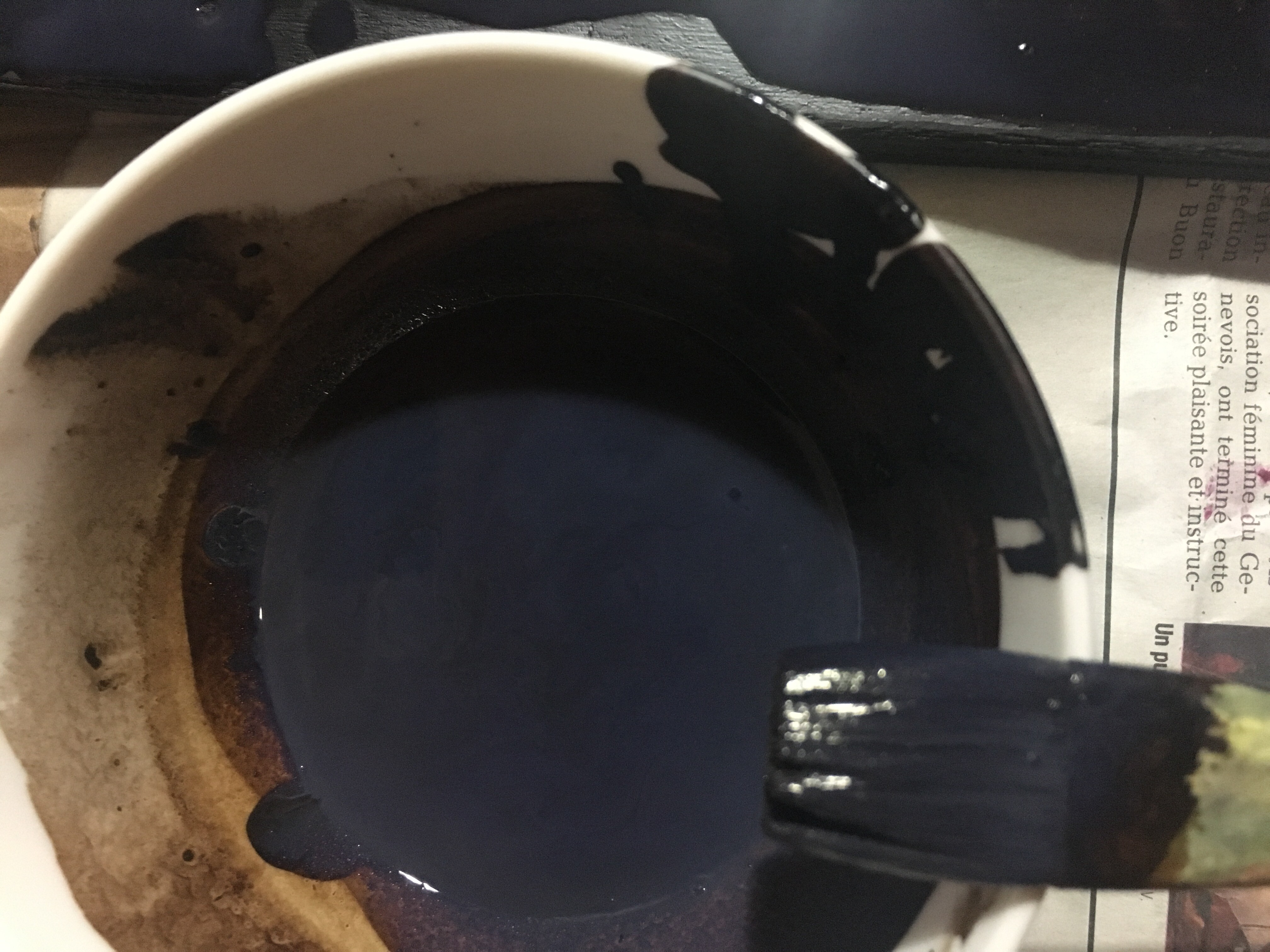 Préparation du fond