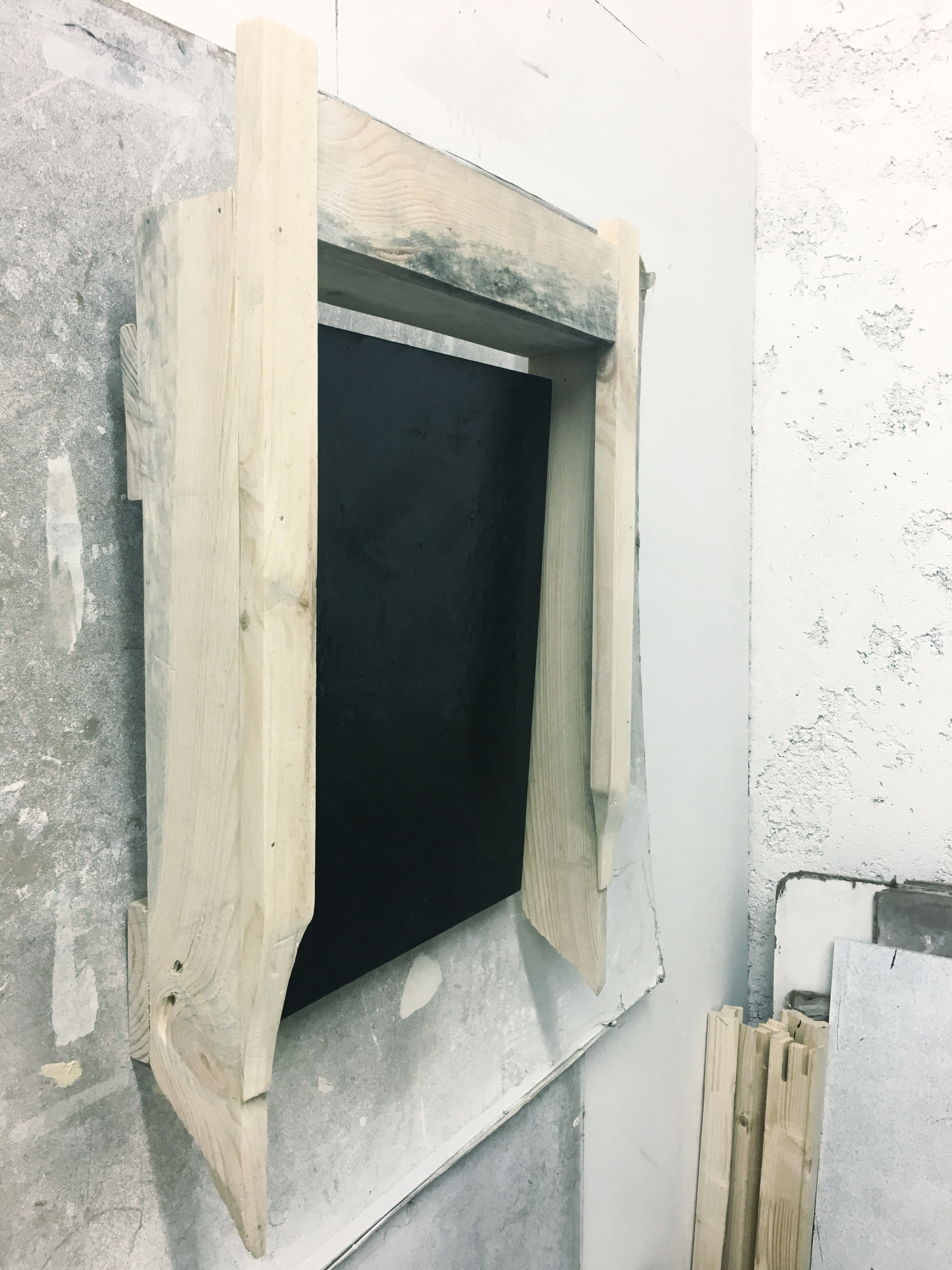 Œuvre Vierge noire du Manoirs 2020 — Construction de sa chapelle